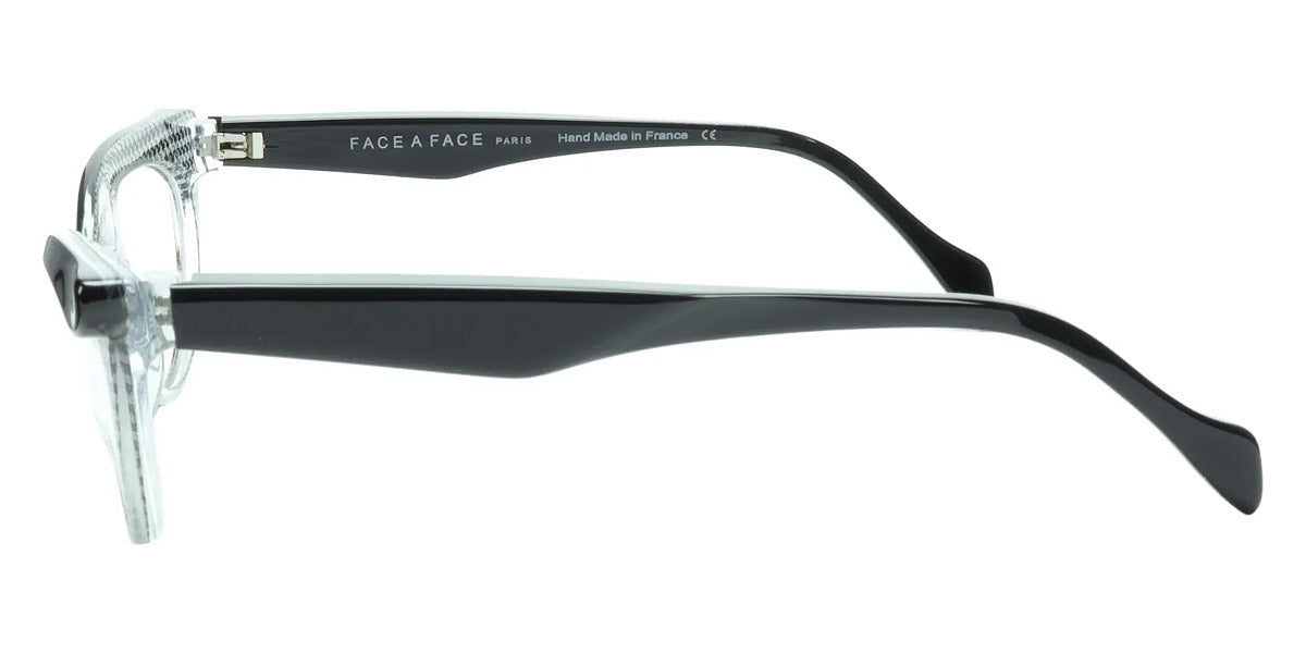 Face A Face® EBONY 4 FAF EBONY 4 AT17 50 - Black Crystal (AT17) Eyeglasses