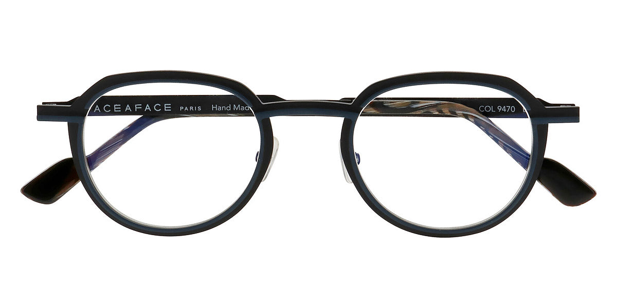 Face A Face® EIFFEL 1 FAF EIFFEL 1 9470 48 - Blue Gray (9470) Eyeglasses