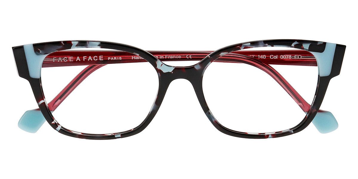 Face A Face® EILEEN 1 FAF EILEEN 1 0078 51 - Tortoise Acajou Blue (0078) Eyeglasses