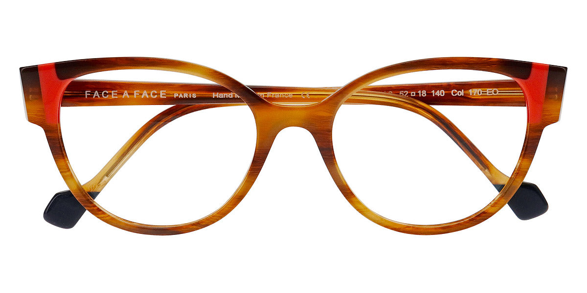 Face A Face® EILEEN 2 FAF EILEEN 2 170 52 - Beige Veined Wood (170) Eyeglasses