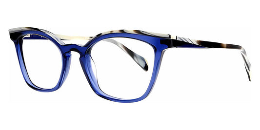 Face A Face® FINCA 1 FAF FINCA 1 008 51 - Ink Blue (008) Eyeglasses