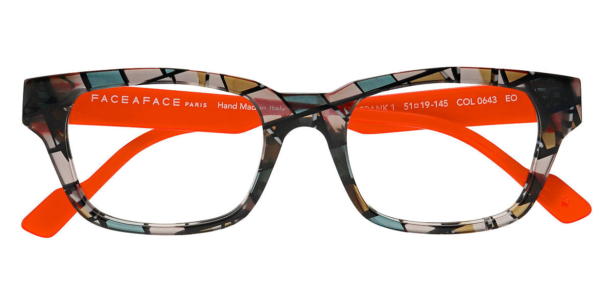 Face A Face® FRANK 1 FAF FRANK 1 0643 51 - Mondrian Gray (0643) Eyeglasses