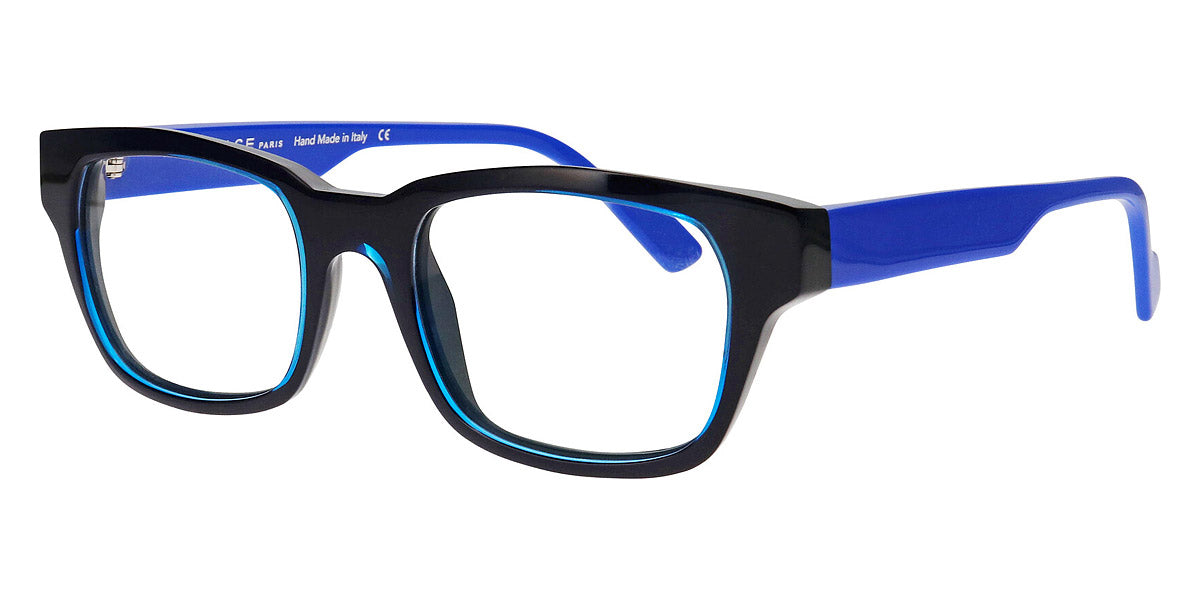 Face A Face® FRANK 1 FAF FRANK 1 2242 51 - Blue Transparent to Black (2242) Eyeglasses