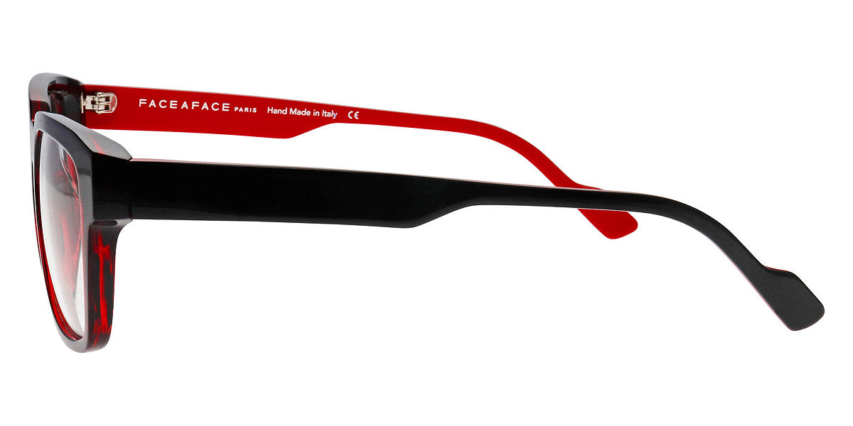 Face A Face® FRANK 2 FAF FRANK 2 1074 53 - Red Transparent Tortoise (1074) Eyeglasses