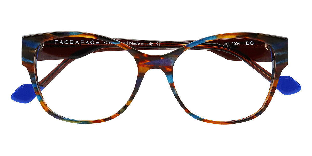 Face A Face® GEMMA 1 FAF GEMMA 1 3004 52 - Blue Tiziano (3004) Eyeglasses