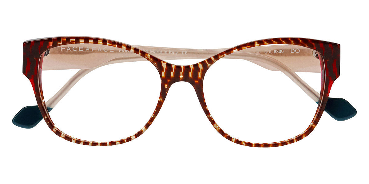 Face A Face® GEMMA 1 FAF GEMMA 1 6300 52 - Checkered Tortoise (6300) Eyeglasses