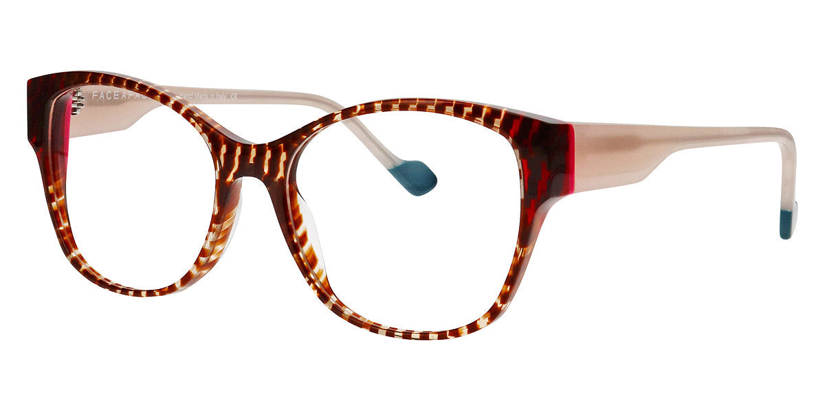 Face A Face® GEMMA 1 FAF GEMMA 1 6300 52 - Checkered Tortoise (6300) Eyeglasses