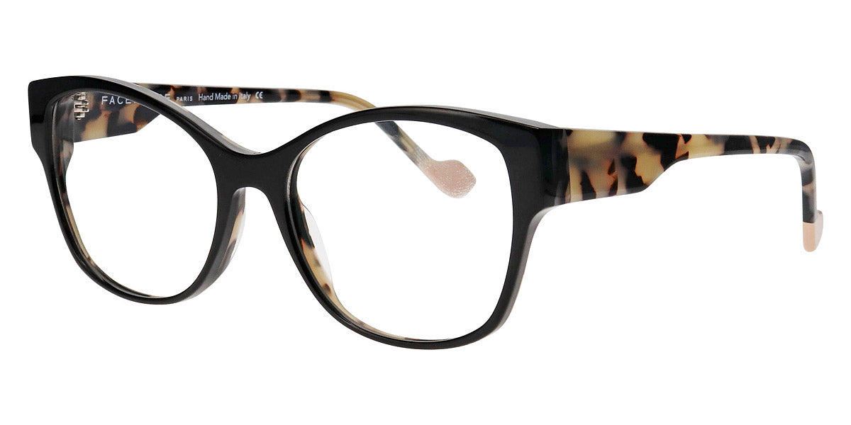 Face A Face® GEMMA 1 FAF GEMMA 1 7417 52 - Black/Camouflage Congo (7417) Eyeglasses