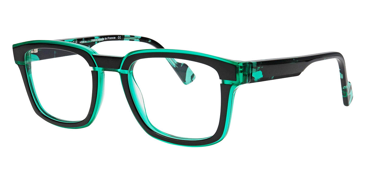 Face A Face® GORDON 1 FAF GORDON 1 1088 51 - Green Transparent/Black (1088) Eyeglasses