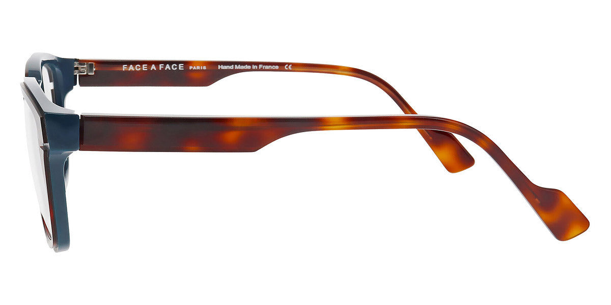 Face A Face® GORDON 1 FAF GORDON 1 1479 51 - Tortoise Orange/Blue Petrol Opque (1479) Eyeglasses