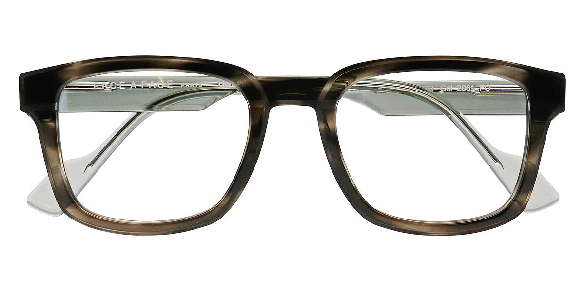 Face A Face® GORDON 1 FAF GORDON 1 2061 51 - Gray Transparent Tortoise (2061) Eyeglasses