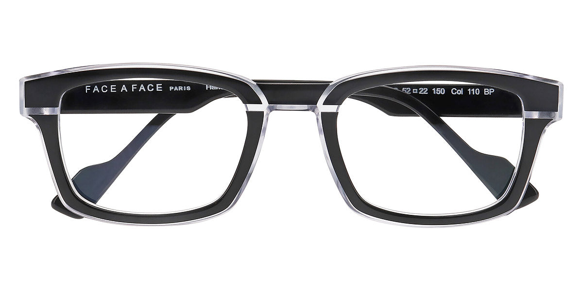 Face A Face® GORDON 2 FAF GORDON 2 110 52 - Crystal/Black (110) Eyeglasses