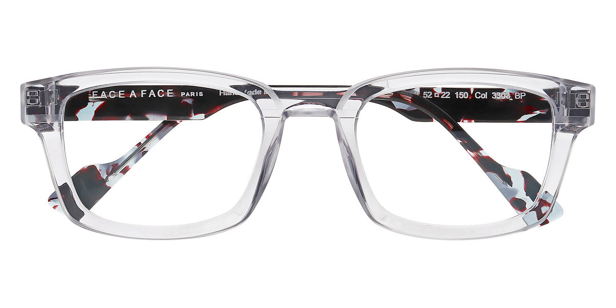 Face A Face® GORDON 2 FAF GORDON 2 3303 52 - Gray Transparent (3303) Eyeglasses