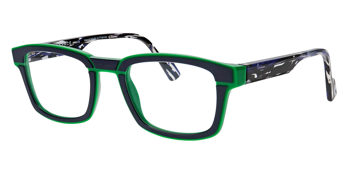 Face A Face® GORDON 2 FAF GORDON 2 4075 52 - Blue Purple Opaque/Green Matisse (4075) Eyeglasses