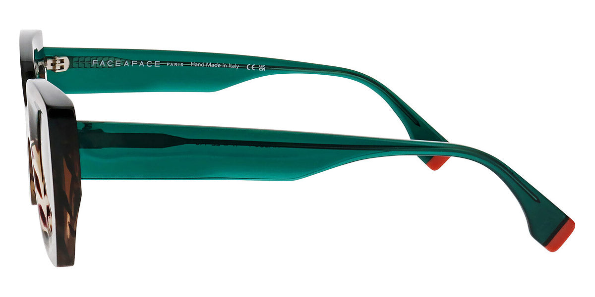 Face A Face® HALOS 1 FAF HALOS 1 4174 47 - Gradient Green Smoked Glass (4174) Sunglasses