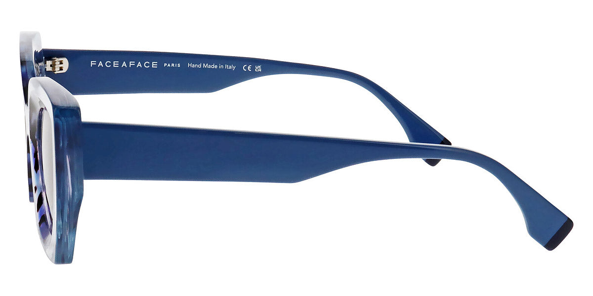 Face A Face® HALOS 1 FAF HALOS 1 6691 47 - Blue Tortoise on Marble (6691) Sunglasses