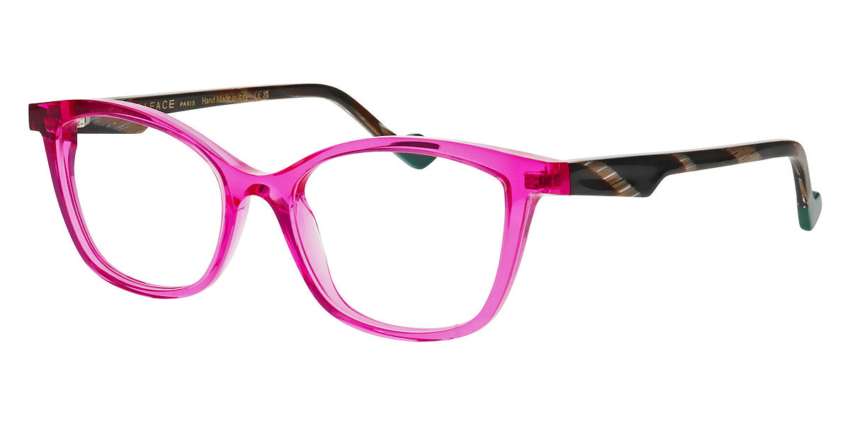 Face A Face® HANNA 1 FAF HANNA 1 084 50 - Rose Fuchsia Transparent (084) Eyeglasses