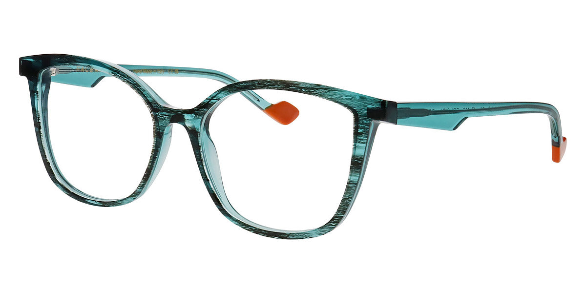 Face A Face® HANNA 3 FAF HANNA 3 0486 54 - Black Blue Peacock (0486) Eyeglasses