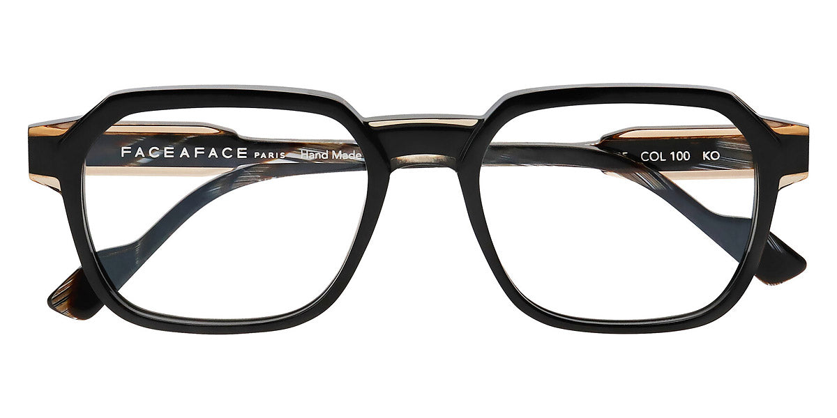 Face A Face® HAVANE 2 FAF HAVANE 2 100 52 - Black (100) Eyeglasses