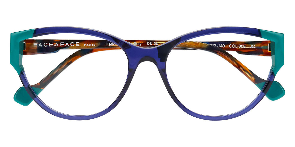 Face A Face® IPSSO 2 FAF IPSSO 2 008 55 - Ink Blue (008) Eyeglasses