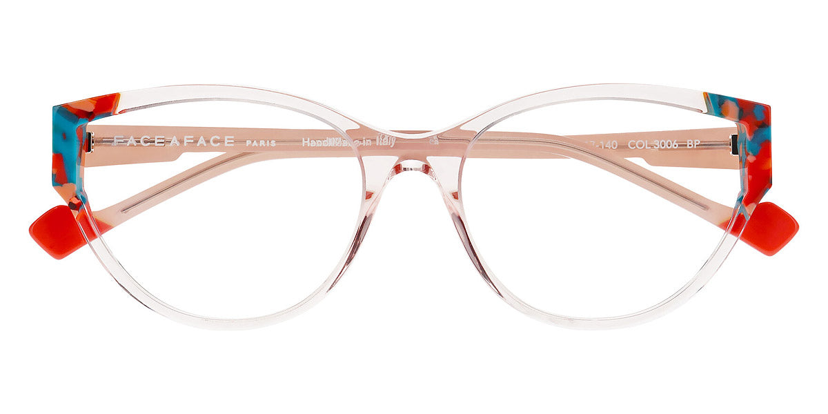 Face A Face® IPSSO 2 FAF IPSSO 2 3006 55 - Pink Blush Crystal (3006) Eyeglasses