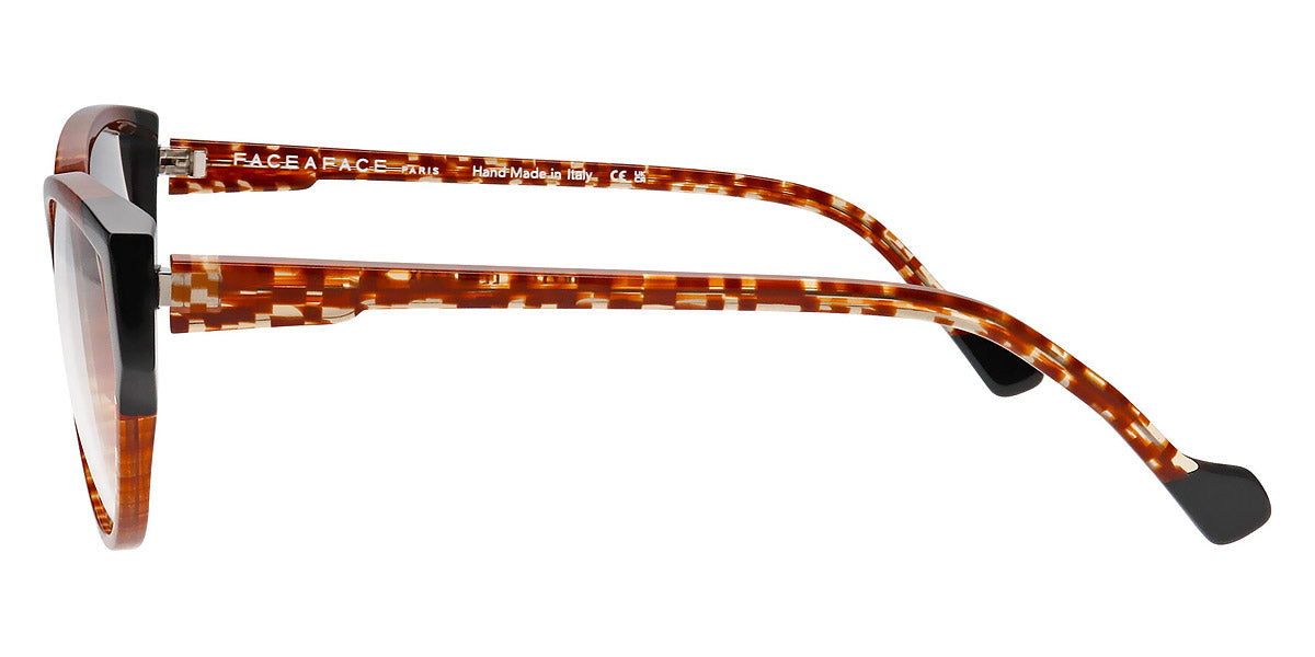 Face A Face® IPSSO 2 FAF IPSSO 2 6300 55 - Checkered Tortoise (6300) Eyeglasses