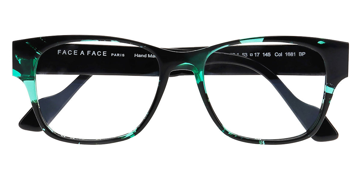 Face A Face® JAMES 1 FAF JAMES 1 0427 53 - Tortoise Black Green (0427) Eyeglasses