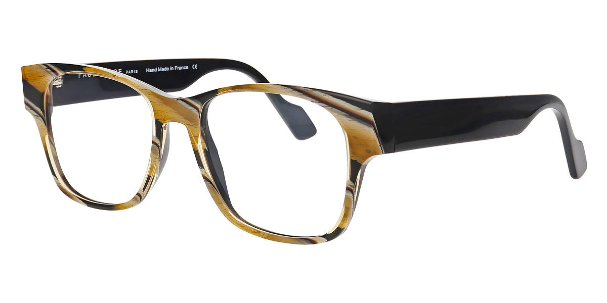 Face A Face® JAMES 1 FAF JAMES 1 1681 53 - Honey Horn/Black (1681) Eyeglasses