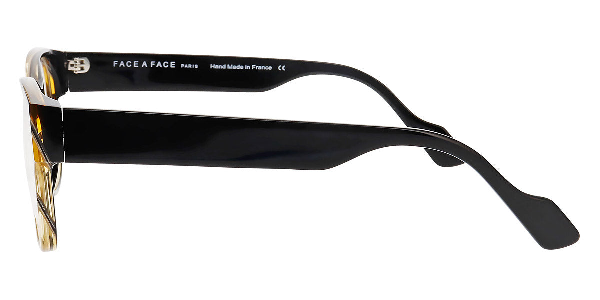 Face A Face® JAMES 1 FAF JAMES 1 1681 53 - Honey Horn/Black (1681) Eyeglasses