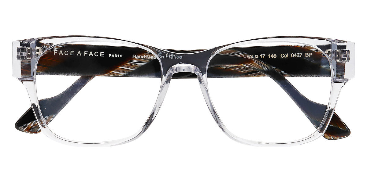 Face A Face® JAMES 1 FAF JAMES 1 3303 53 - Gray Transparent (3303) Eyeglasses