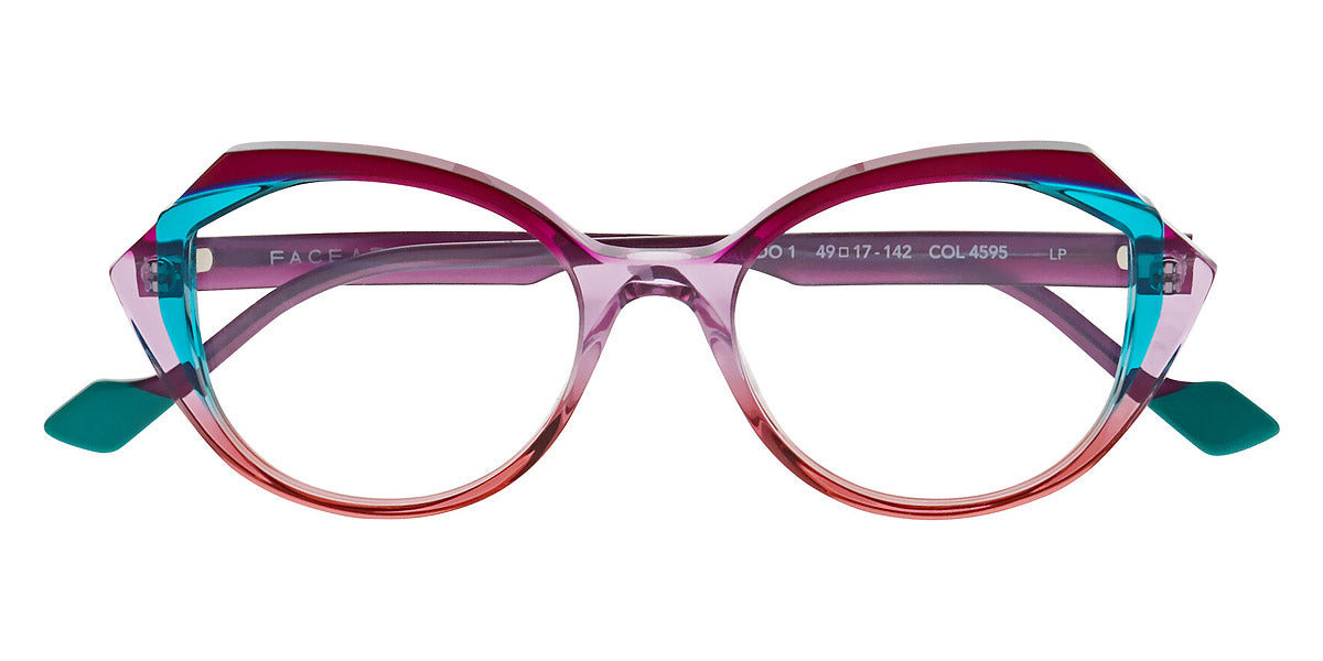 Face A Face® KALEDO 1 FAF KALEDO 1 4595 49 - Violet Gradient Sunset (4595) Eyeglasses