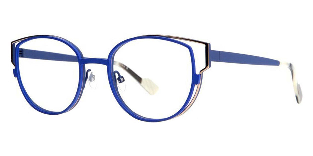 Face A Face® LEWIT 1 FAF LEWIT 1 9620 49 - Matte Flashy Blue (9620) Eyeglasses