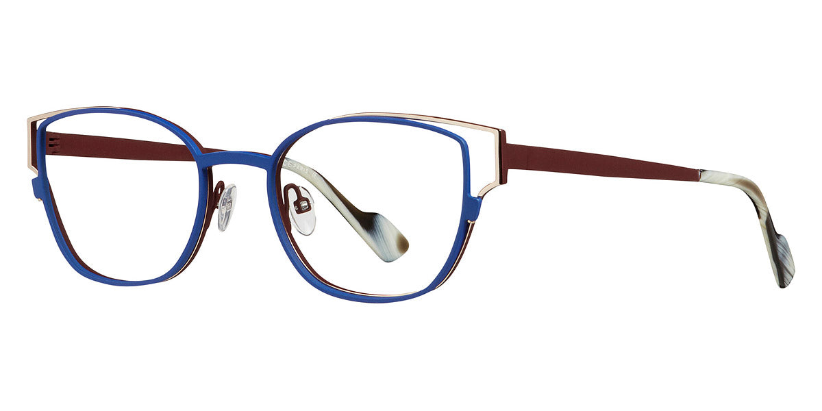 Face A Face® LEWIT 3 FAF LEWIT 3 9620 50 - Matte Flashy Blue (9620) Eyeglasses