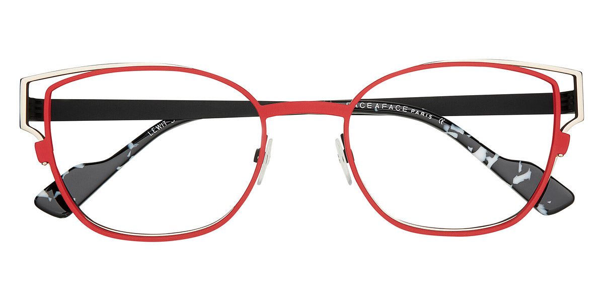 Face A Face® LEWIT 3 FAF LEWIT 3 982M 50 - Matte Cherry (982M) Eyeglasses