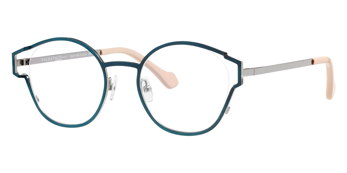 Face A Face® MALLET 1 FAF MALLET 1 930M 48 - Matte Petrol Blue (930M) Eyeglasses