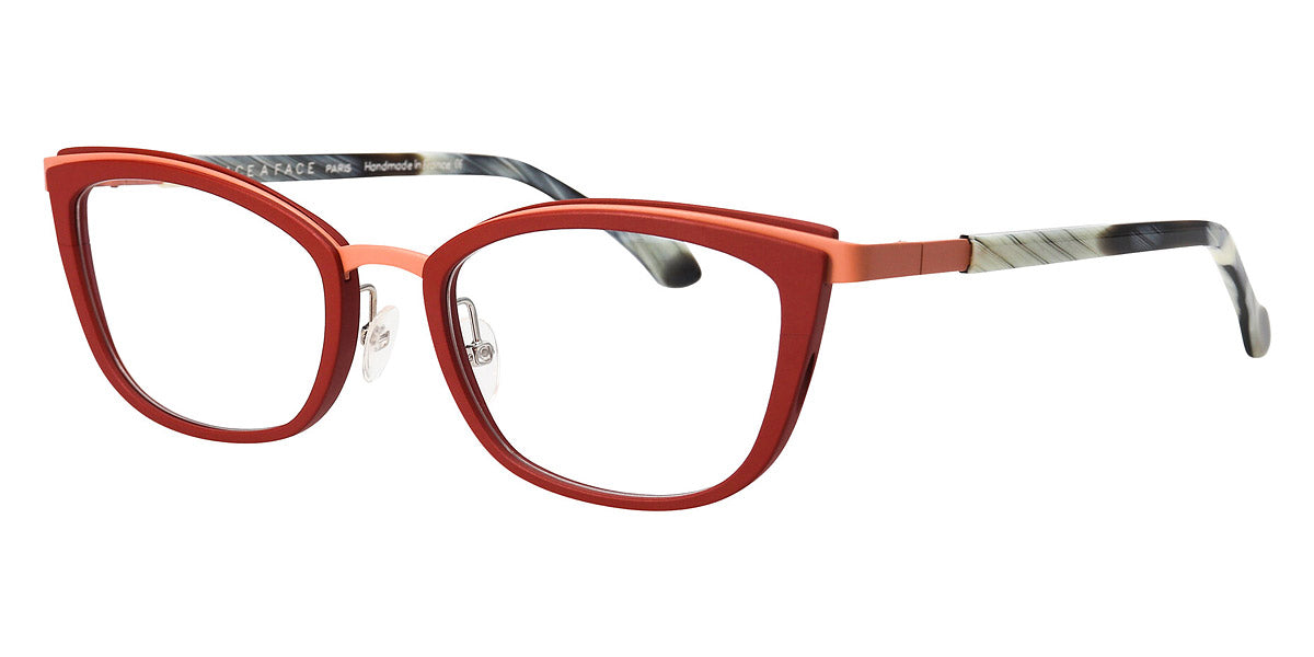 Face A Face® MASHA 2 FAF MASHA 2 9331M 52 - Matte Rust Brown/Rouille Marron Matte (9331M) Eyeglasses