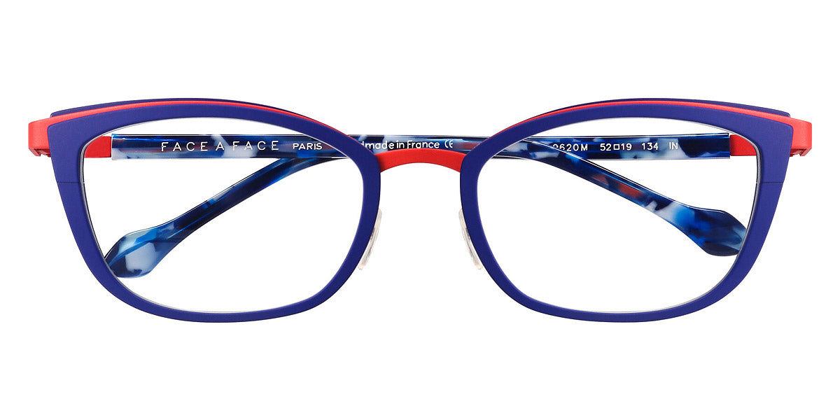 Face A Face® MASHA 2 FAF MASHA 2 9620M 52 - Matte Blue Flash (9620M) Eyeglasses