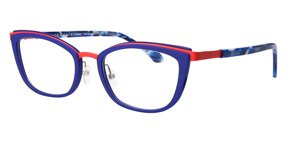 Face A Face® MASHA 2 FAF MASHA 2 9620M 52 - Matte Blue Flash (9620M) Eyeglasses