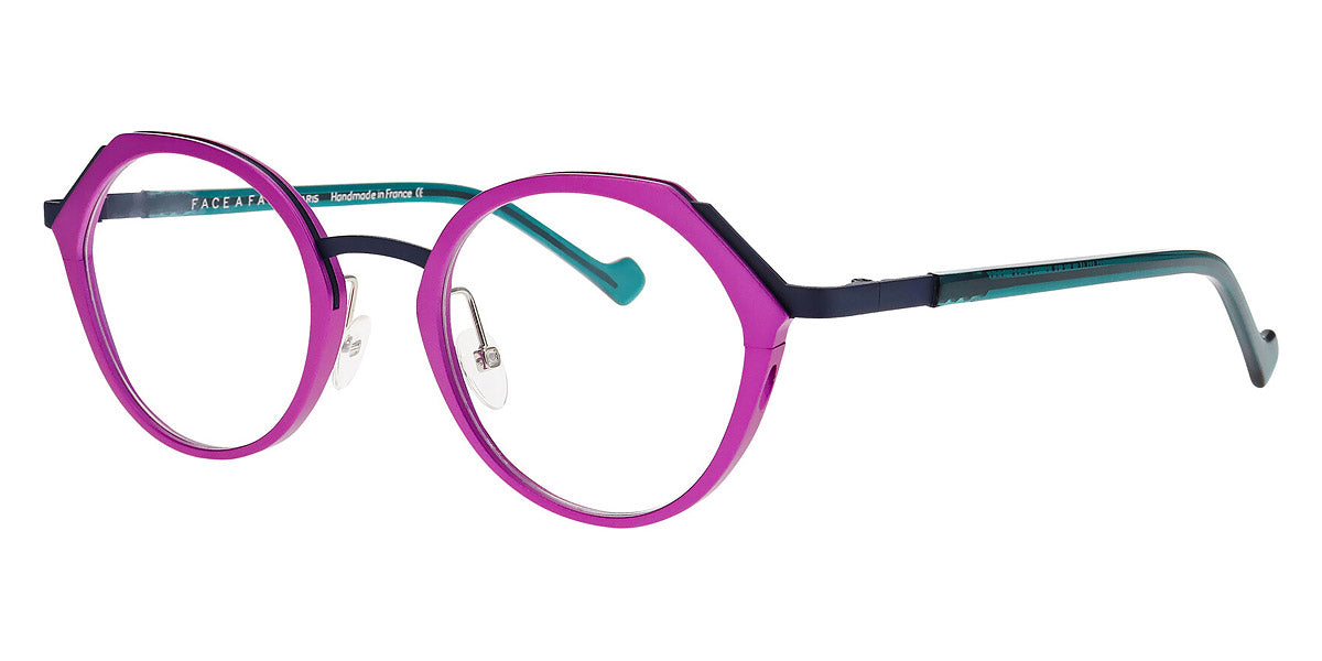 Face A Face® MEMFIS 2 FAF MEMFIS 2 9434 49 - Neon Violet Shiny (9434) Eyeglasses