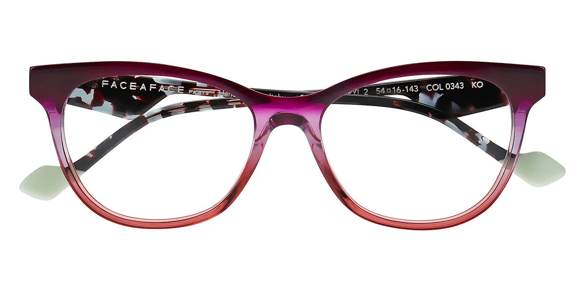 Face A Face® MERYL 2 FAF MERYL 2 0343 54 - Violet Gradient Sunset (0343) Eyeglasses