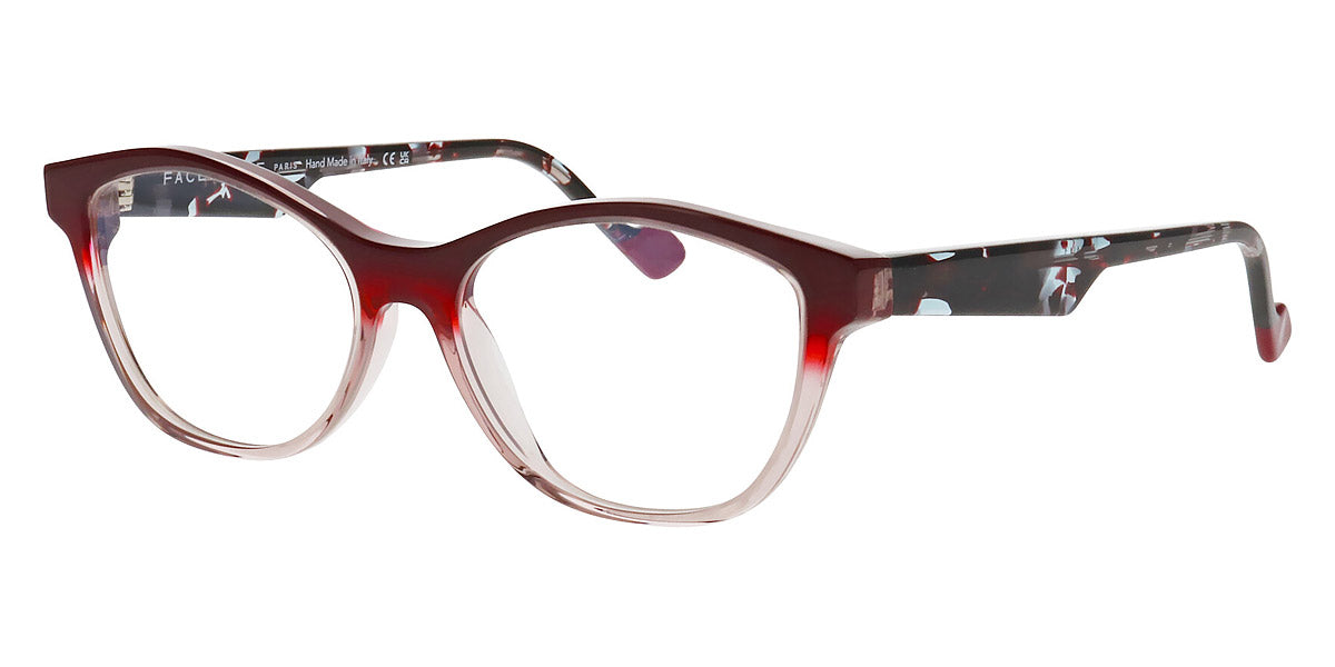 Face A Face® MICAH 1 FAF MICAH 1 2914 53 - Gradient Crystal to Red (2914) Eyeglasses