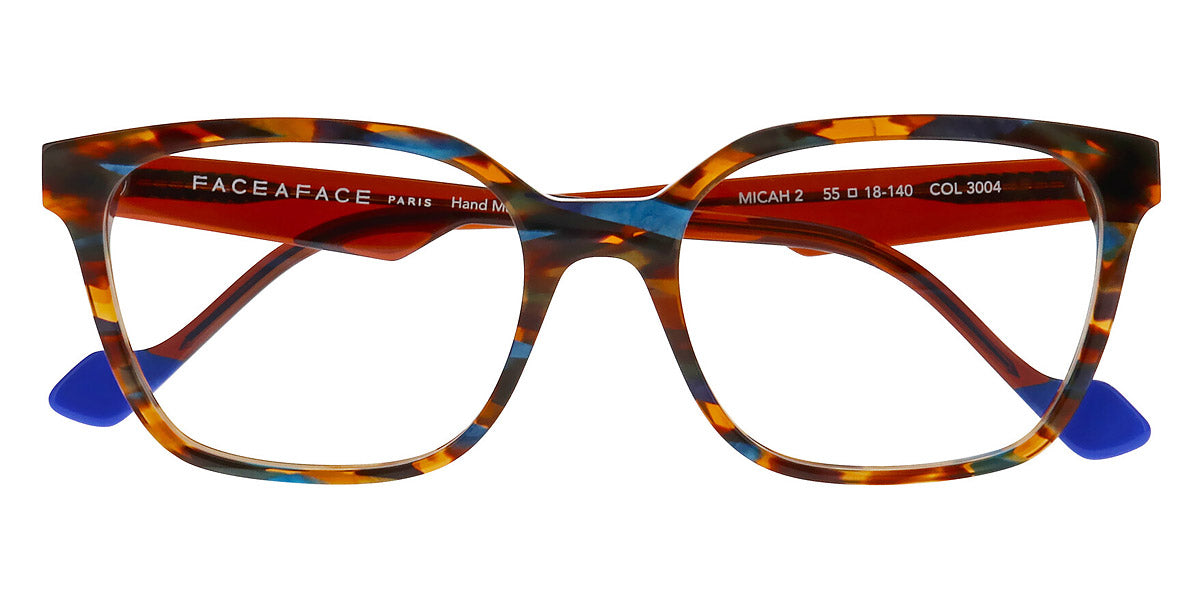 Face A Face® MICAH 2 FAF MICAH 2 3004 55 - Blue Tiziano (3004) Eyeglasses