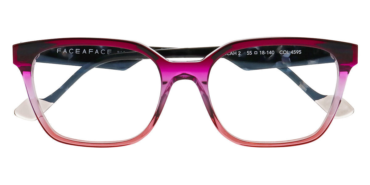 Face A Face® MICAH 2 FAF MICAH 2 4595 55 - Violet Gradient Sunset (4595) Eyeglasses