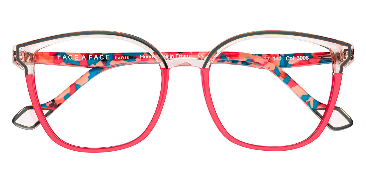 Face A Face® MILLI 2 FAF MILLI 2 3006 51 - Pink Blush Crystal (3006) Eyeglasses