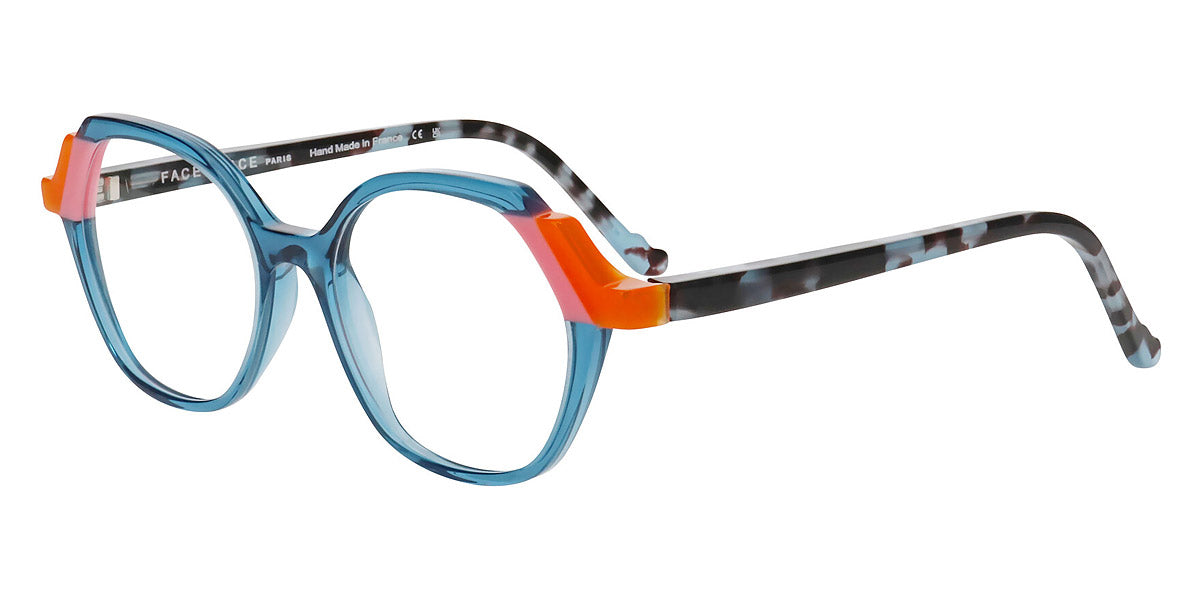 Face A Face® MOVES 1 FAF MOVES 1 3207 50 - Gray Blue Petrol Transparent (3207) Eyeglasses