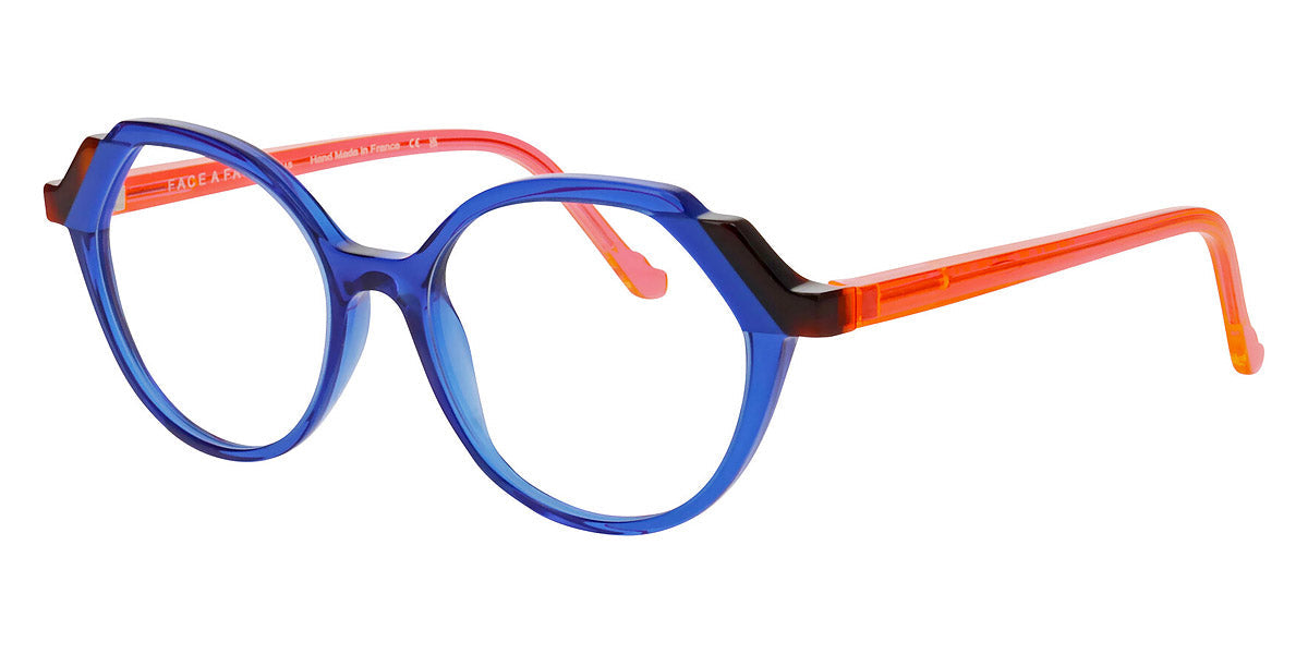 Face A Face® MOVES 2 FAF MOVES 2 1682 52 - Ultra Blue Transparent (1682) Eyeglasses