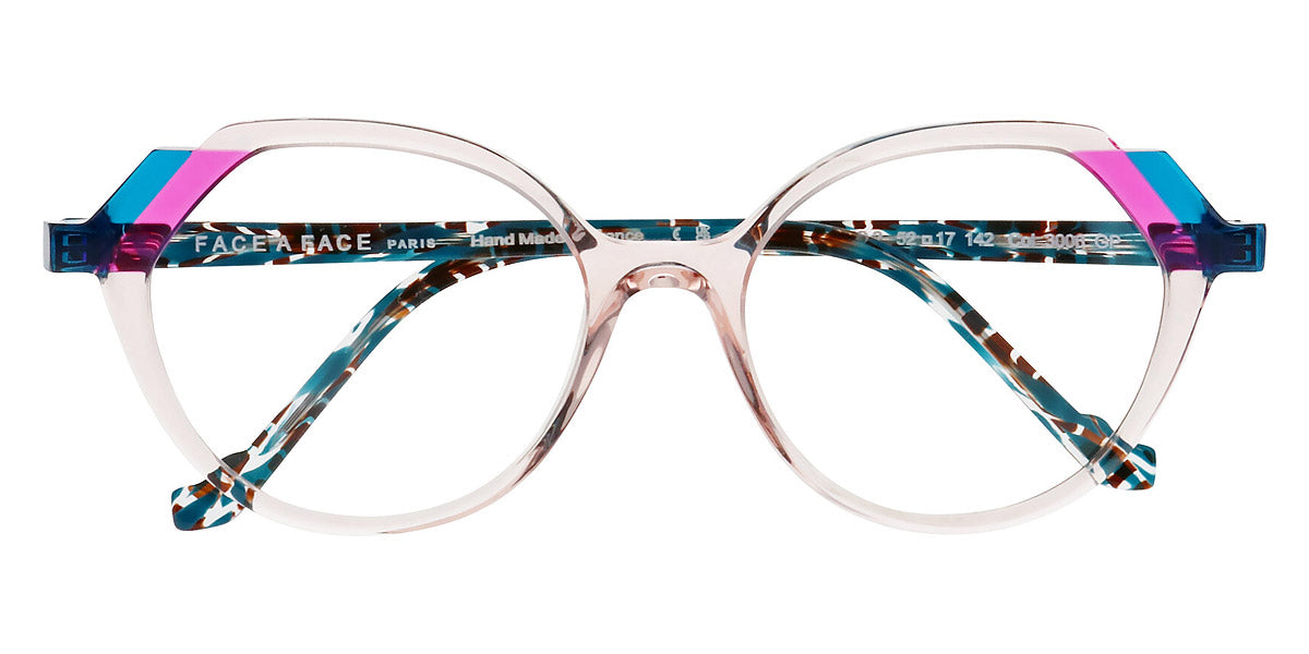 Face A Face® MOVES 2 FAF MOVES 2 3006 52 - Pink Blush Crystal (3006) Eyeglasses