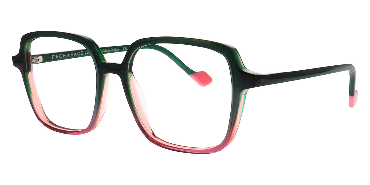 Face A Face® NORMA 3 FAF NORMA 3 1946 53 - Pink and Green Degrade (1946) Eyeglasses