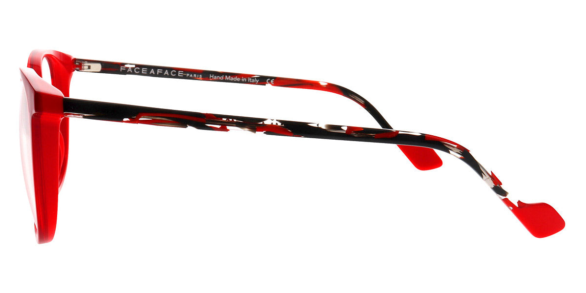 Face A Face® NORMA 4 FAF NORMA 4 2216 54 - Red Transparent/Flash Red (2216) Eyeglasses