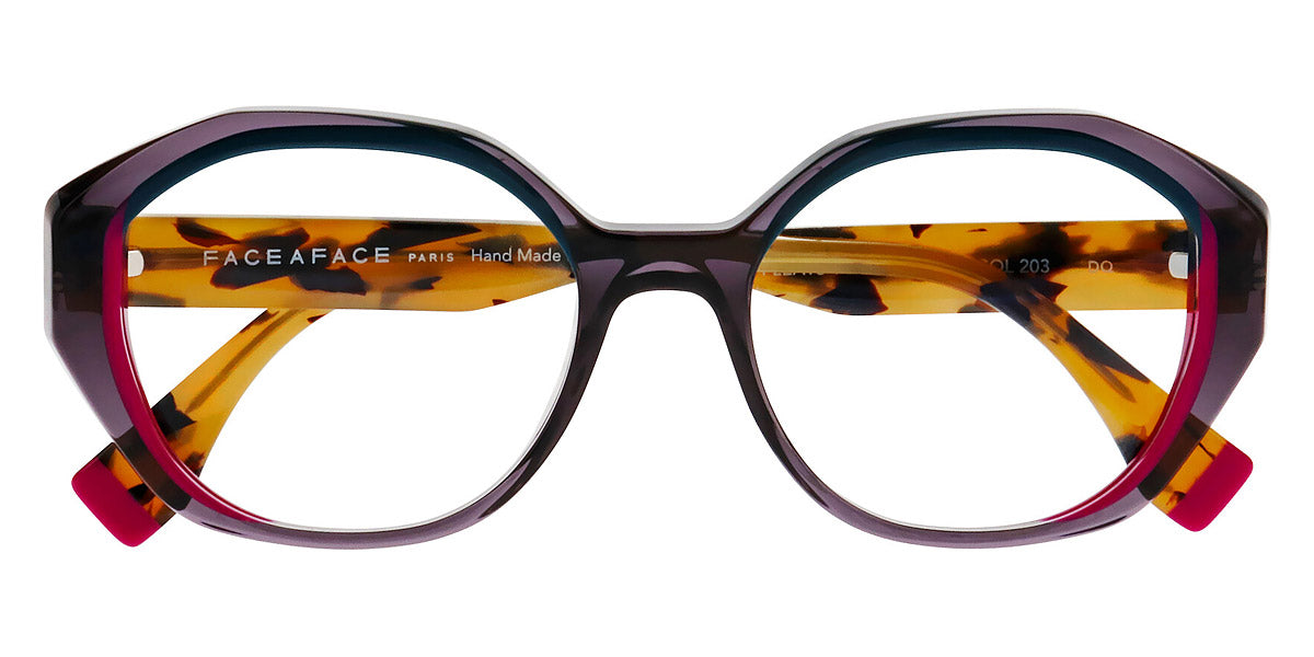 Face A Face® PLEATS 1 FAF PLEATS 1 203 52 - Violet Mauve Sombre (203) Eyeglasses